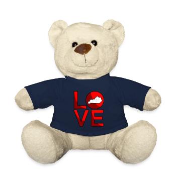 Liebes kentucky geschenk - Teddy - French Navy - Vorne