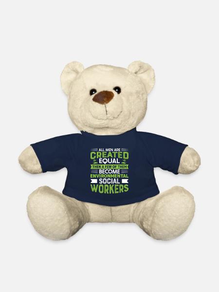 Environmental Social Worker Job Environmentalist - Teddy Bear - french navy