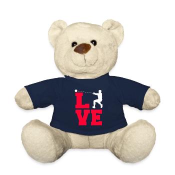 Hammer throw - Teddy Bear - french navy - Front