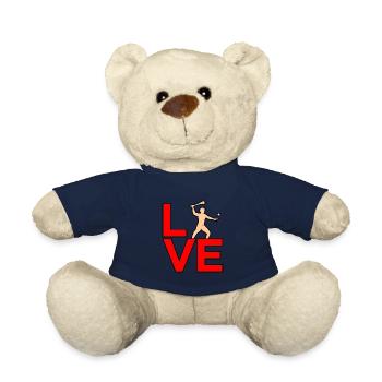 Loves - Teddy Bear - french navy - Front