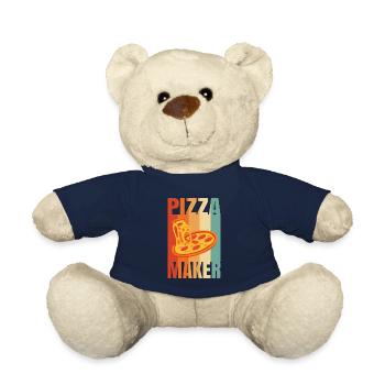 Pizza Maker Pizza Maker Pizza Love - Nounours - bleu marine - Devant