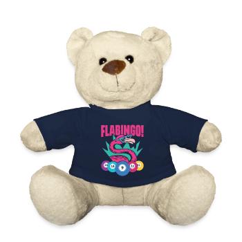 Cool Flamingo Bingo Flamingo Pour les joueurs de Bingo - Nounours - bleu marine - Devant