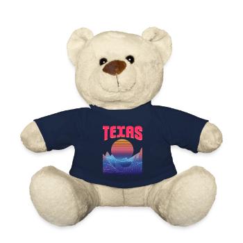 Texas - Teddy Bear - french navy - Front