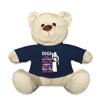 Funny Dance Quotes Funny Dancer Raqs sharqi Swing - Teddy Bear - french navy - Front