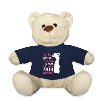 Funny Dance Quotes Funny Dancer Raqs sharqi Swing - Teddy Bear - french navy - Front