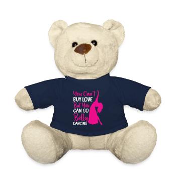 Funny Belly Dancer, Belly Dancing Quotes Dancer - Teddy Bear - french navy - Front
