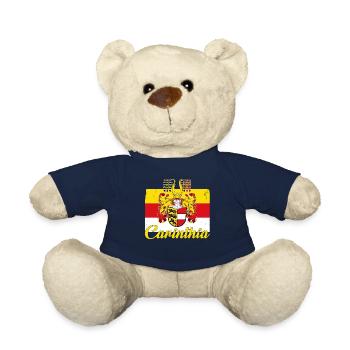Carinthie Autriche Drapeau Armoiries Montagnes - Nounours - bleu marine - Devant