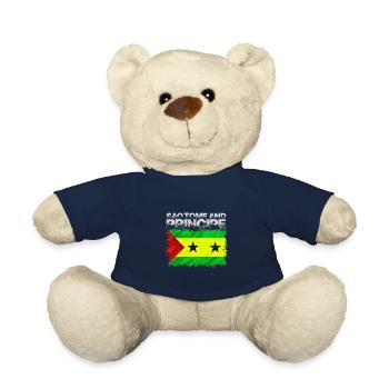 Sao Tomé-Principe - Nounours - bleu marine - Devant