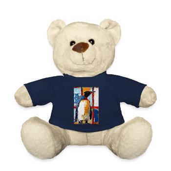 Penguin - Teddy Bear - french navy - Front