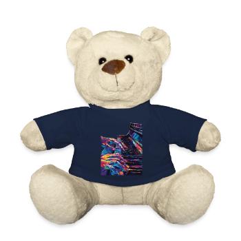 Piano - Nounours - bleu marine - Devant