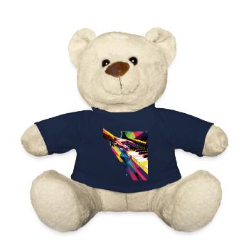 Piano - Nounours - bleu marine - Devant