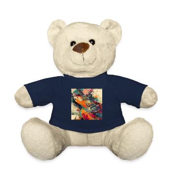 Guitare - Nounours - bleu marine - Devant