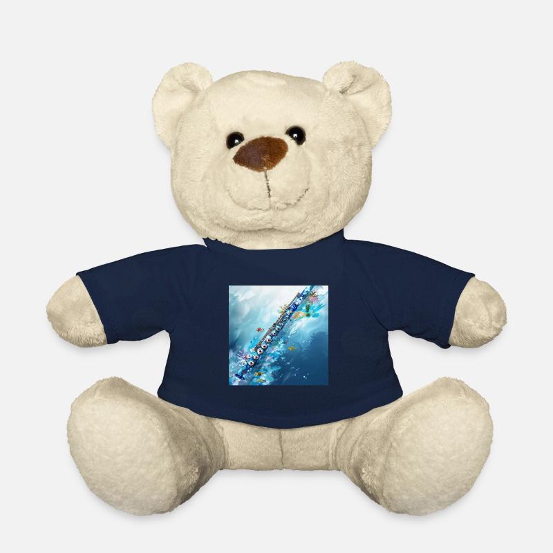 Fisch Flöte - Teddy - French Navy