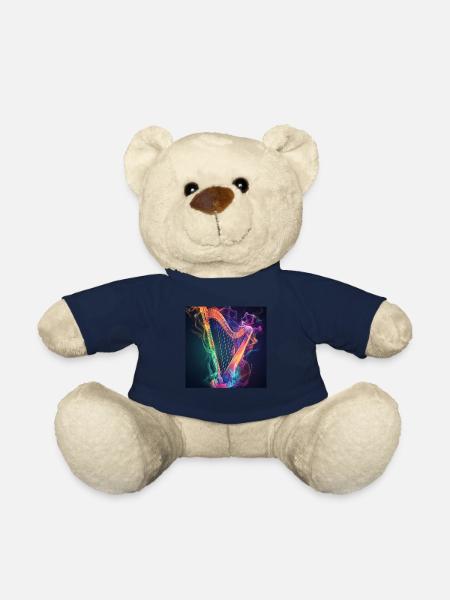 Harpe - Nounours - bleu marine
