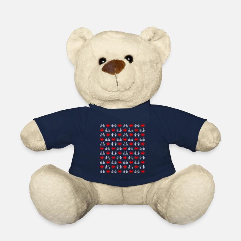 Krabbe Muster - Teddy - French Navy