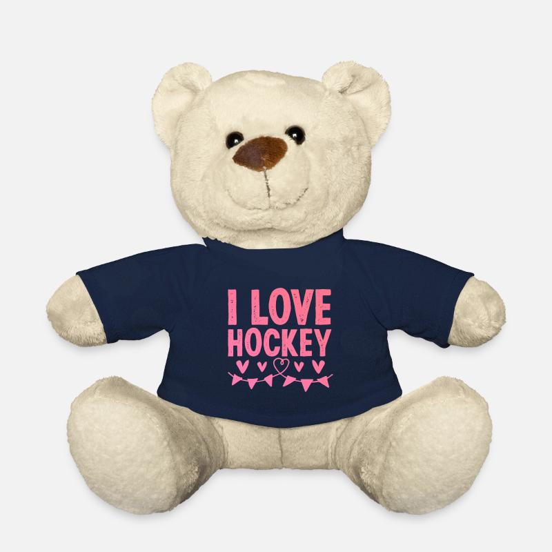 Ich liebe Hockey - Teddy - French Navy
