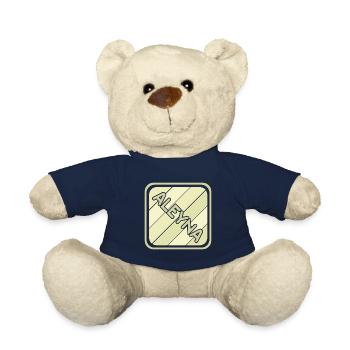 Mädchenname Aleyna - Teddy - French Navy - Vorne