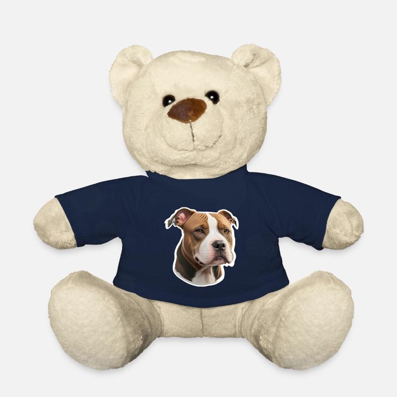 American Stafford Terrier - Teddy - French Navy