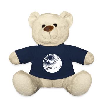 Baseball vintage pour les joueurs et les entraîneurs - Nounours - bleu marine - Devant