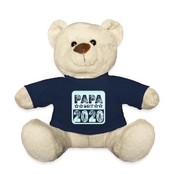 Papa 2020 - Nounours - bleu marine - Devant
