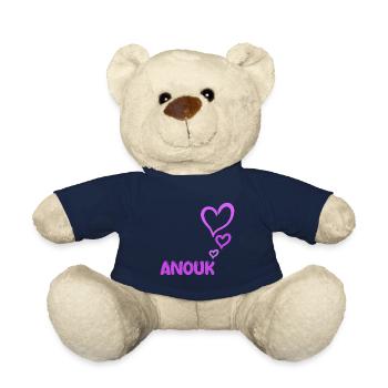Geschenk für Anouk - Teddy - French Navy - Vorne