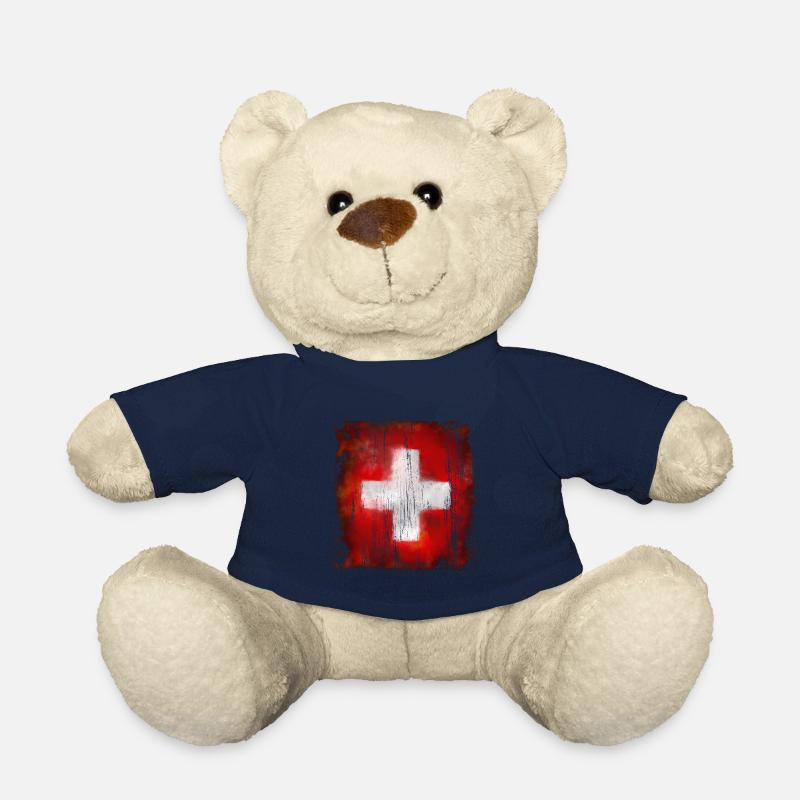 Suisse - Suisse - Nounours - bleu marine