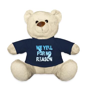 We Yell For No Reason - Budgie - Teddy Bear - french navy - Front