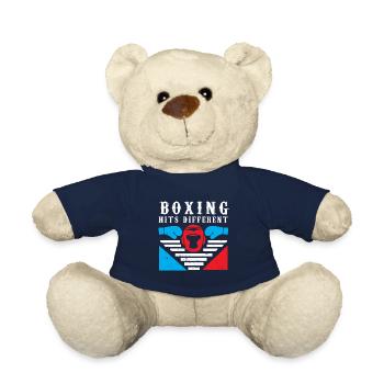 Boxing Boxer Boxing Gloves Boxing Club Boxing Club - Teddy Bear - french navy - Front