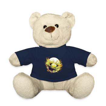 Tennis ball - Teddy Bear - french navy - Front