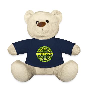 Orthoptist as a job - Teddy Bear - french navy - Front