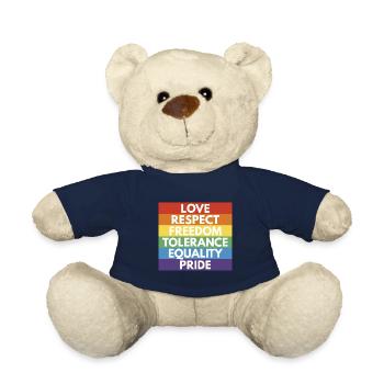 LGBTQ+ - Nounours - bleu marine - Devant