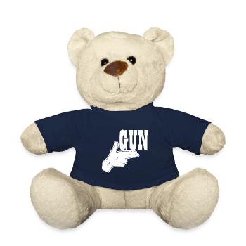 Gun - Teddy Bear - french navy - Front