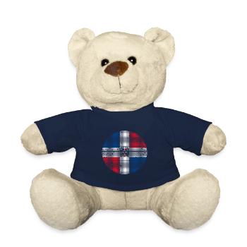 Dominikanische Republik Flagge Dom Rep Fahne Reise - Teddy - French Navy - Vorne