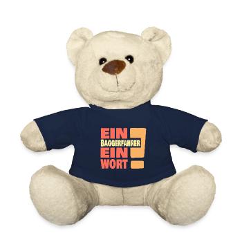 Eine Baggerfahrer ein Wort - Teddy - French Navy - Vorne