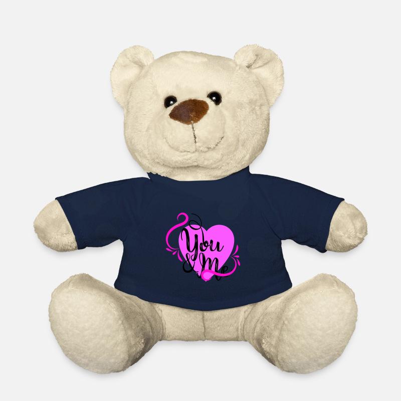 TOI ET MOI - Nounours - bleu marine