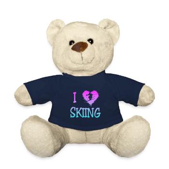 Skiing - Ski - Teddy - French Navy - Vorne