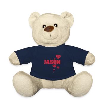 Geschenk für Jason - Teddy - French Navy - Vorne