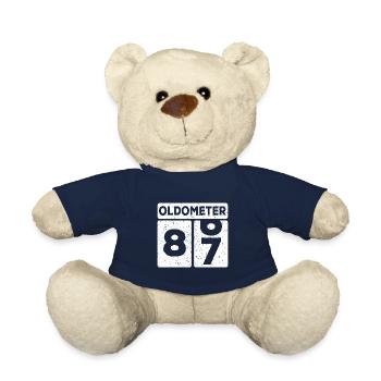 87th birthday 87 years funny 87th birthday - Teddy Bear - french navy - Front