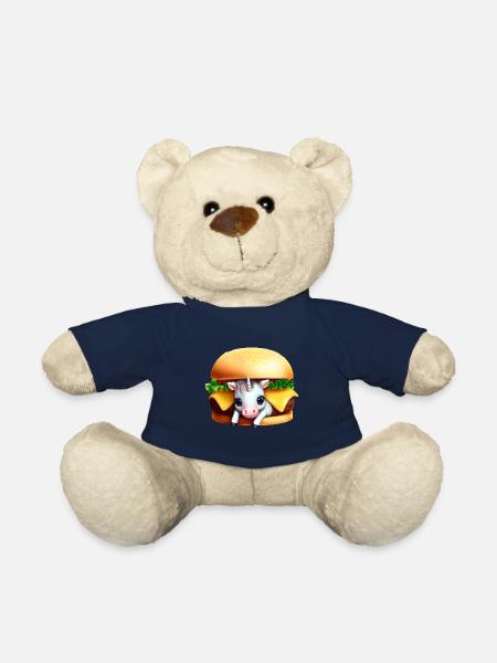 Licorne Cheeseburger - Nounours - bleu marine
