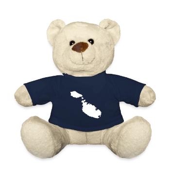 Malta Landkarte Flagge - Teddy - French Navy - Vorne