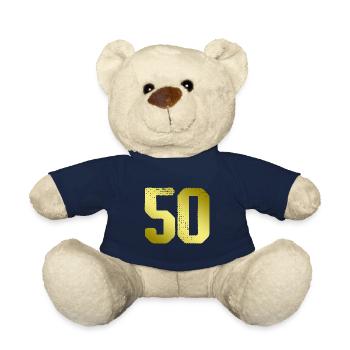 Maillot 50 numéros - Nounours - bleu marine - Devant