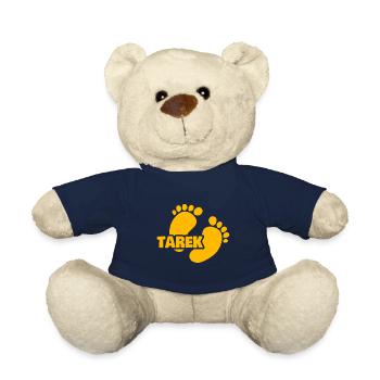 Birth Tarek - Teddy Bear - french navy - Front