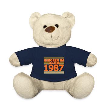 en 1987 - Nounours - bleu marine - Devant