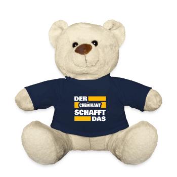 Work Chemical Technician - Teddy Bear - french navy - Front