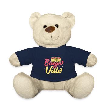 Bingo Game Ville Bingo - Teddy Bear - french navy - Front