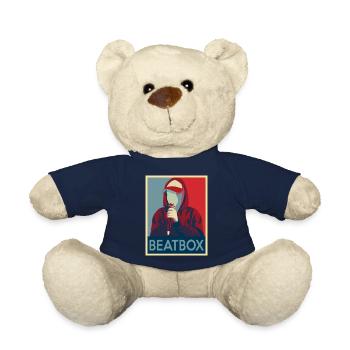 Beatbox - Teddy Bear - french navy - Front