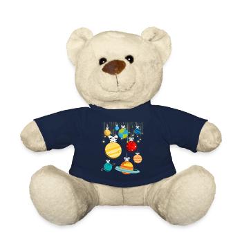 Bauble Christmas Solar System - Teddy - French Navy - Vorne