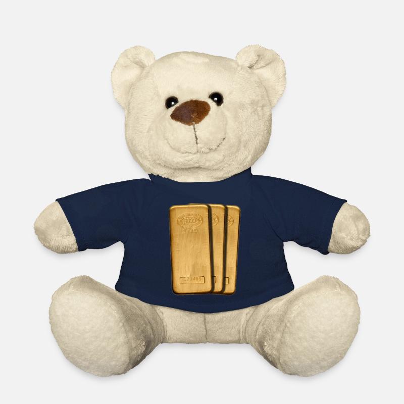or - Nounours - bleu marine