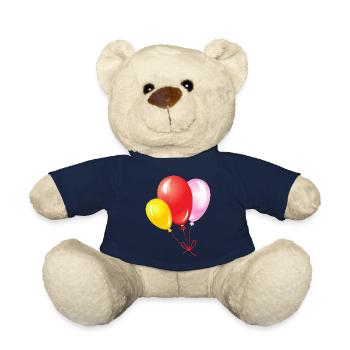 Balloons - Teddy Bear - french navy - Front