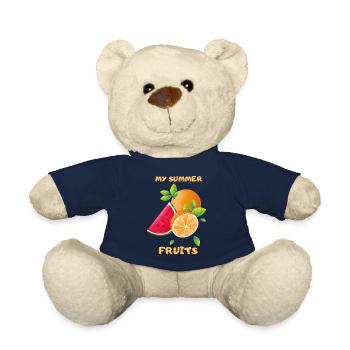 Sommer Früchte Mein Sommer - Teddy - French Navy - Vorne